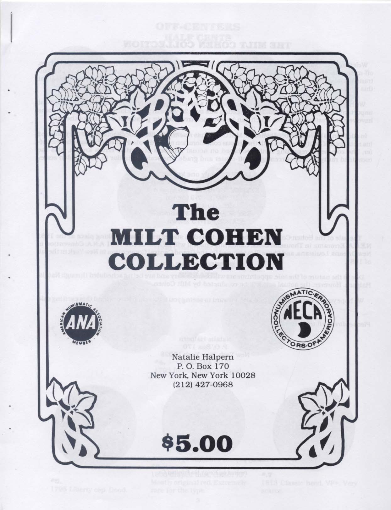 Milt Cohen Collection