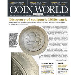 Front Page Coin World!!