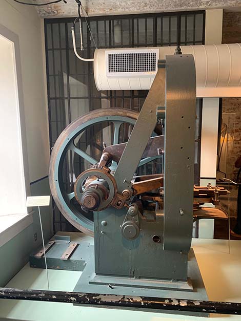 New Orleans Mint steam coin press