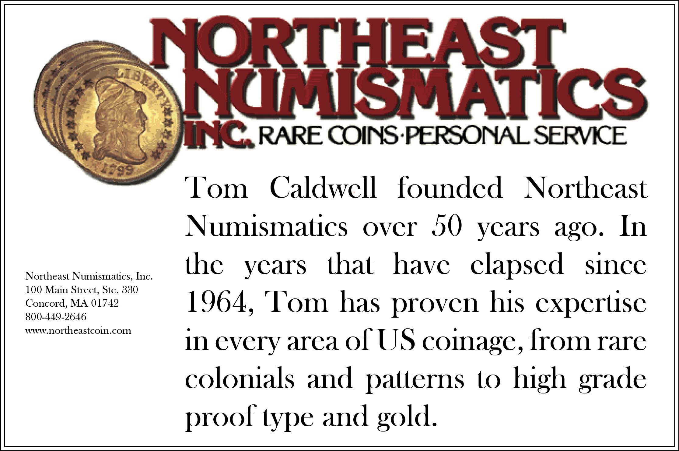 Northeast Numismatics