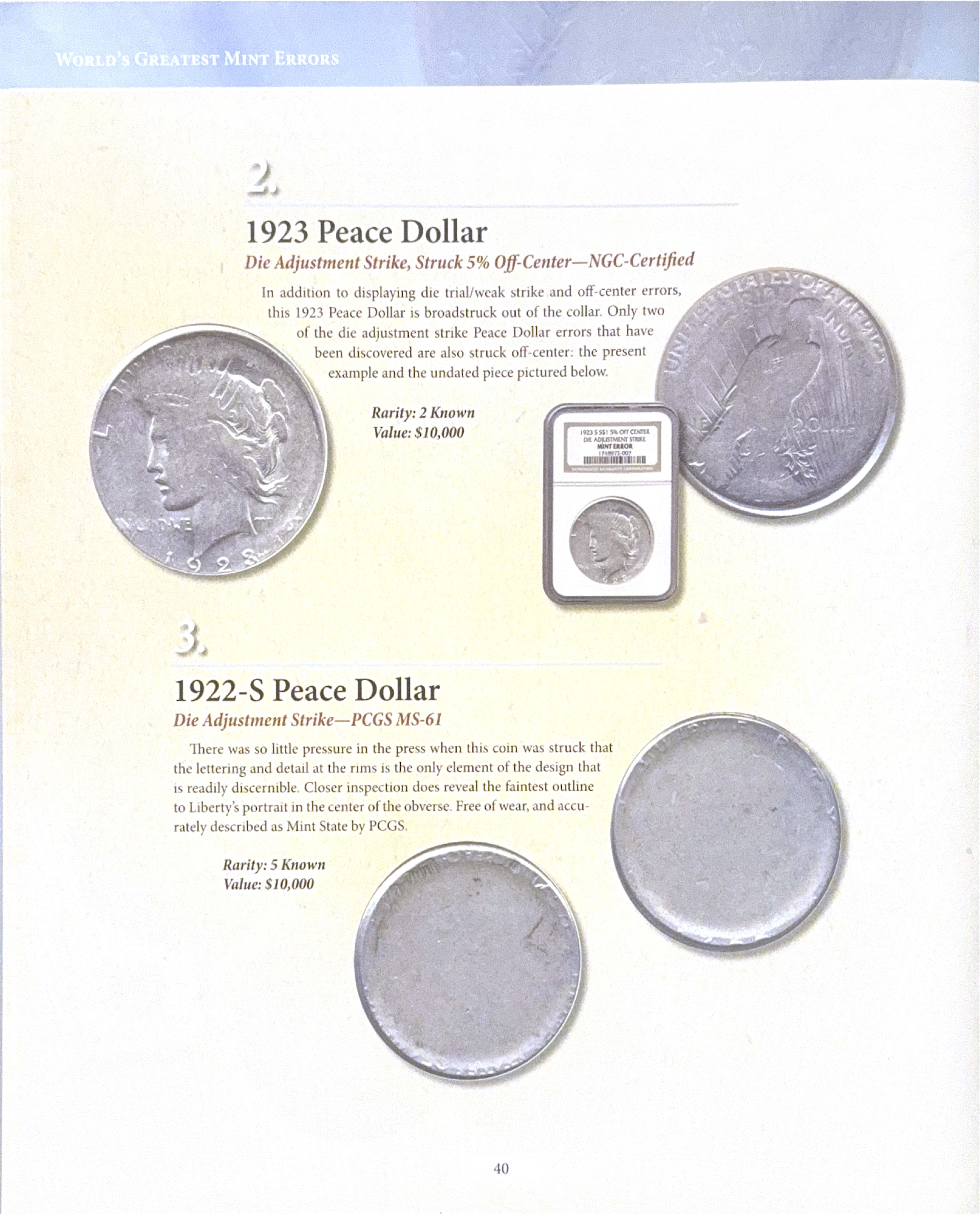 World's Greatest Mint Errors